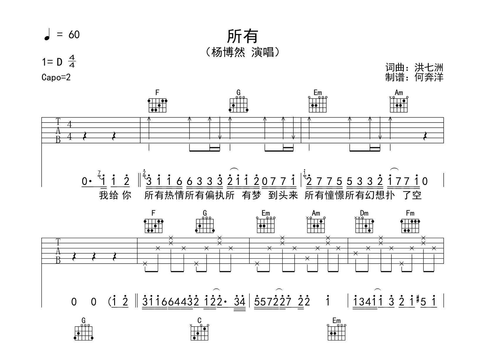 所有吉他谱-1