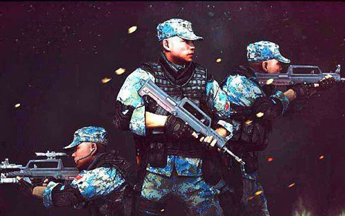 热血兵王吉他谱 F调高清谱_扫弦版_中华