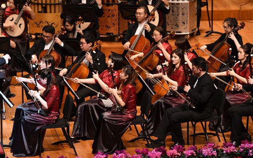 渔舟晚唱指弹谱 原调六线谱_精选版_民族乐团