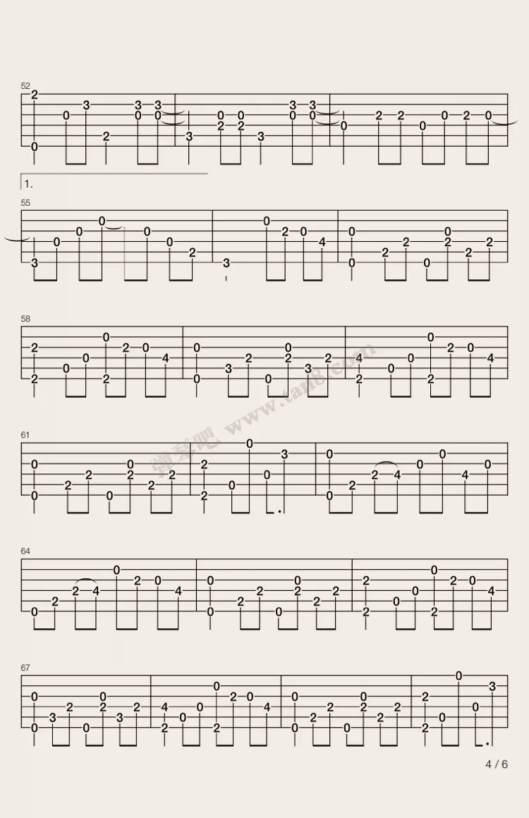 The truth that you leave吉他谱-4