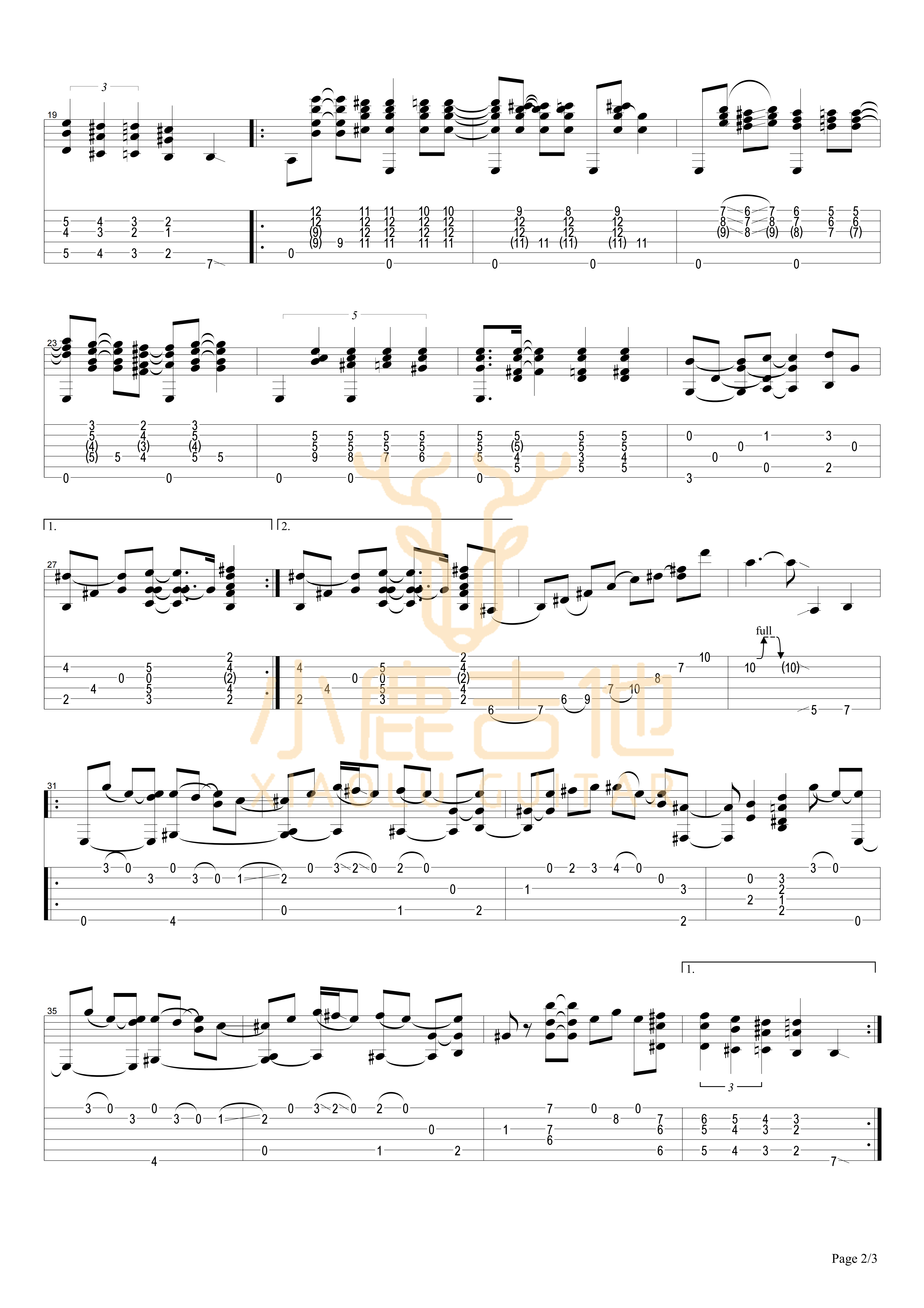 Jack Magic吉他谱-2