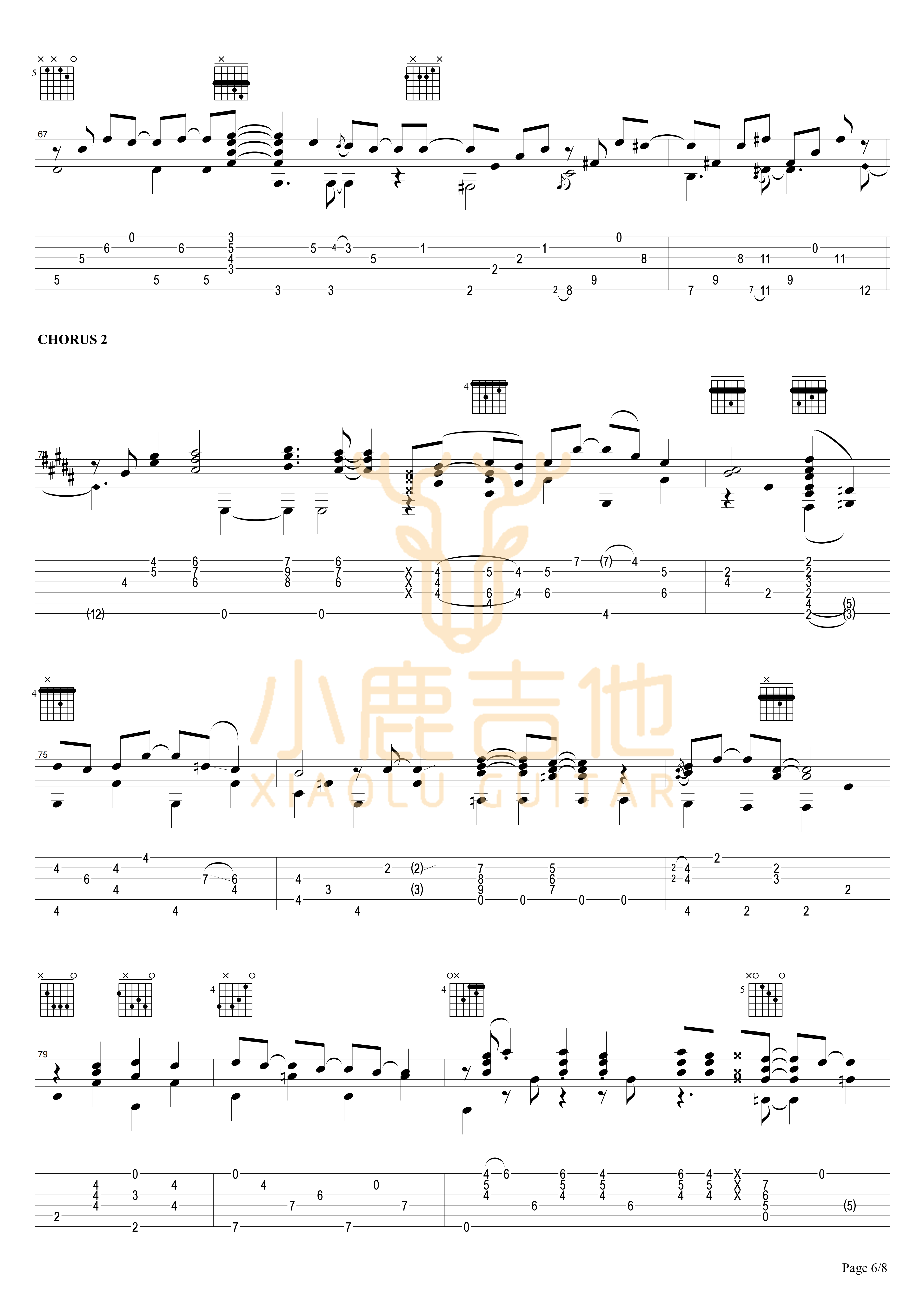 To B or Not to B吉他谱-6