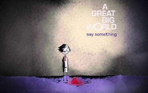  《Say something》尤克里里谱弹唱版 B调扫弦版_音乐之家编配_a great big world