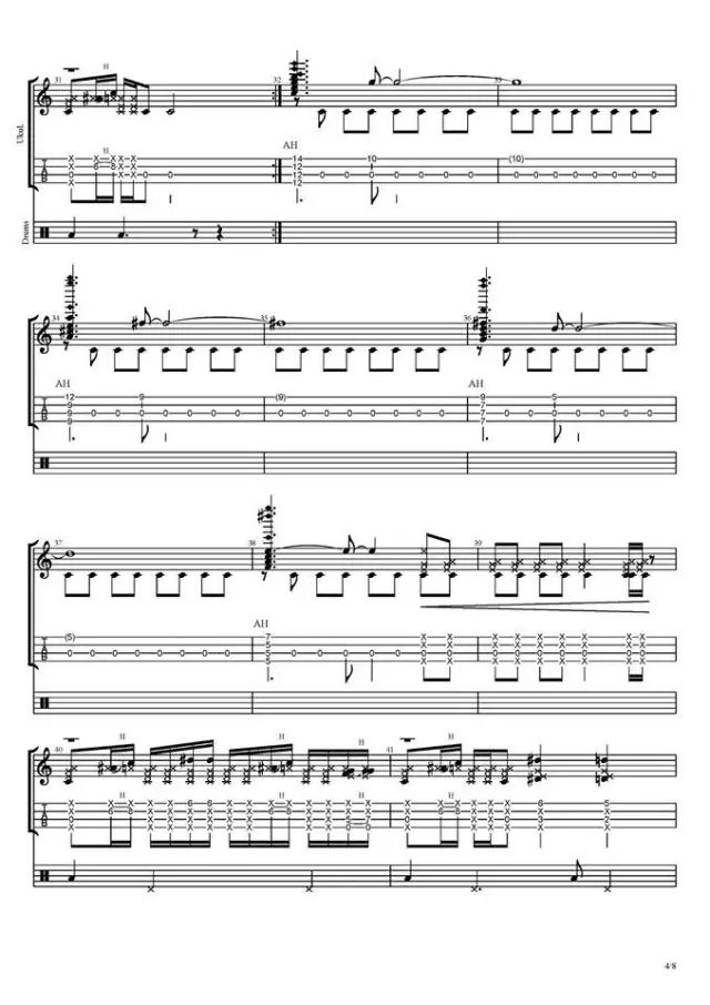 Fight尤克里里谱-4