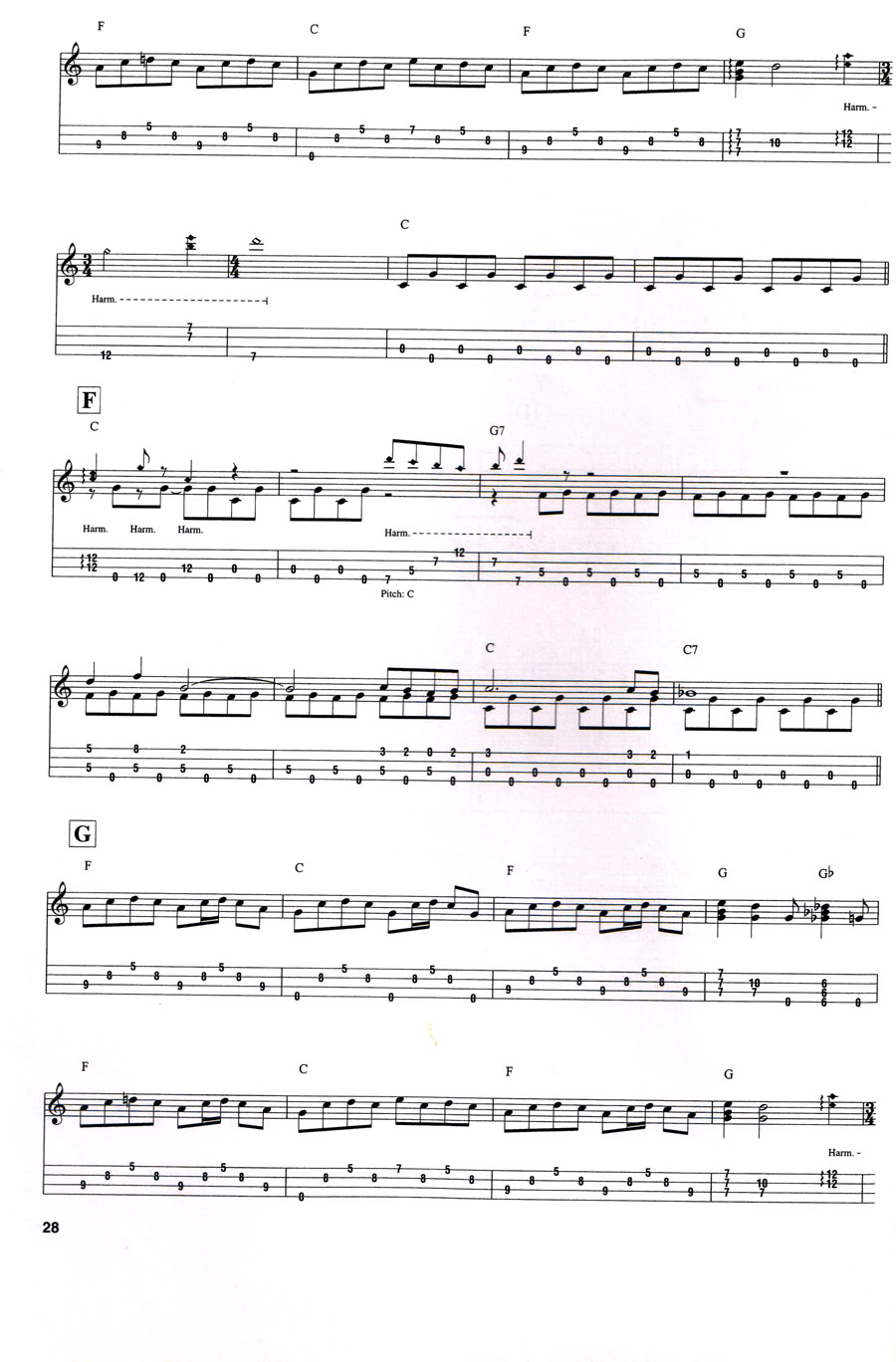 Music Box尤克里里谱-3