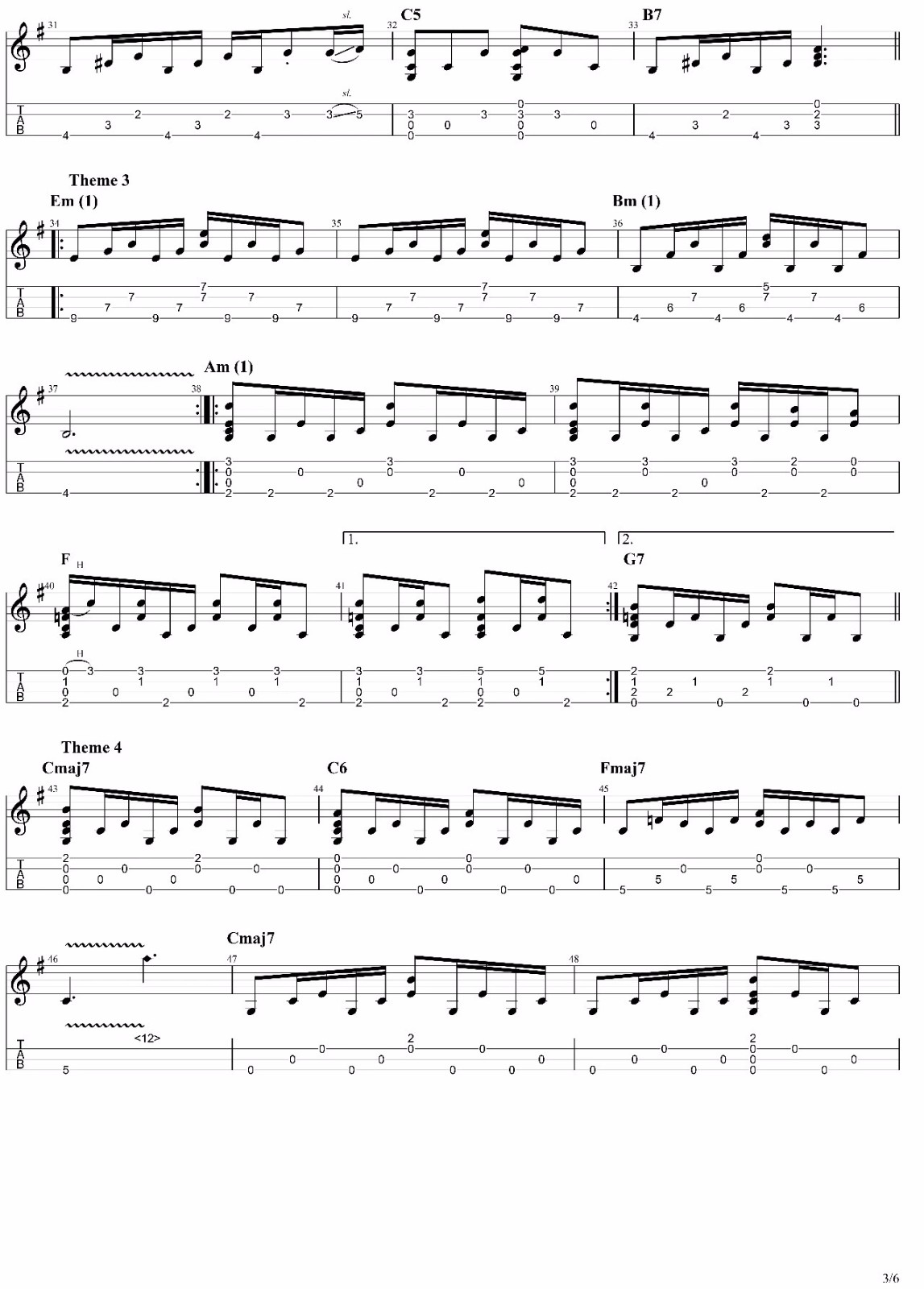 离人愁尤克里里谱-7