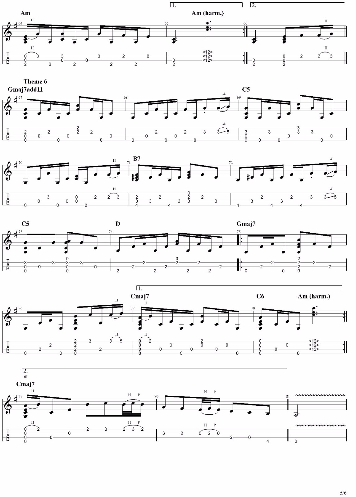 离人愁尤克里里谱-10