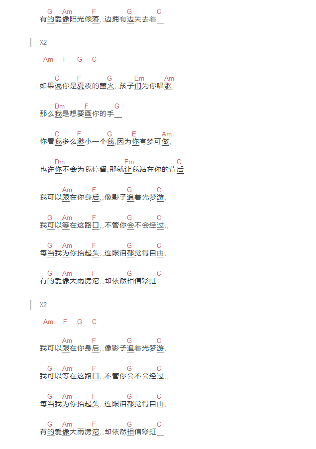 追光者尤克里里谱-2