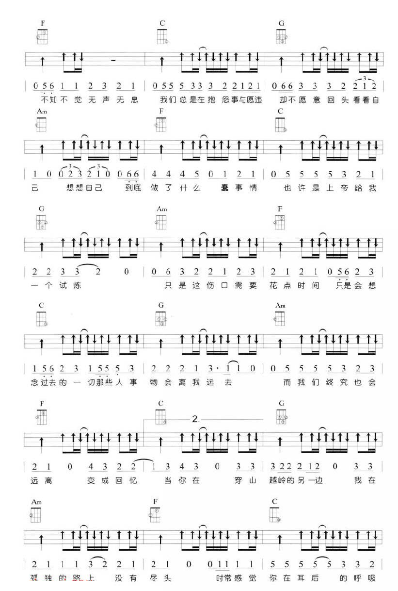 思念是一种病尤克里里谱-3