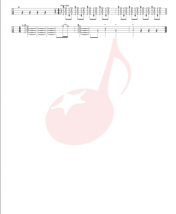 卡门尤克里里谱-2